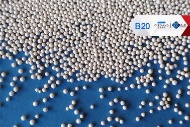 ZrO2 60-65% konsequente Oberflächenende keramische Perlen-der startenden Dichte-3,85 hohen Härte-G/Cm3